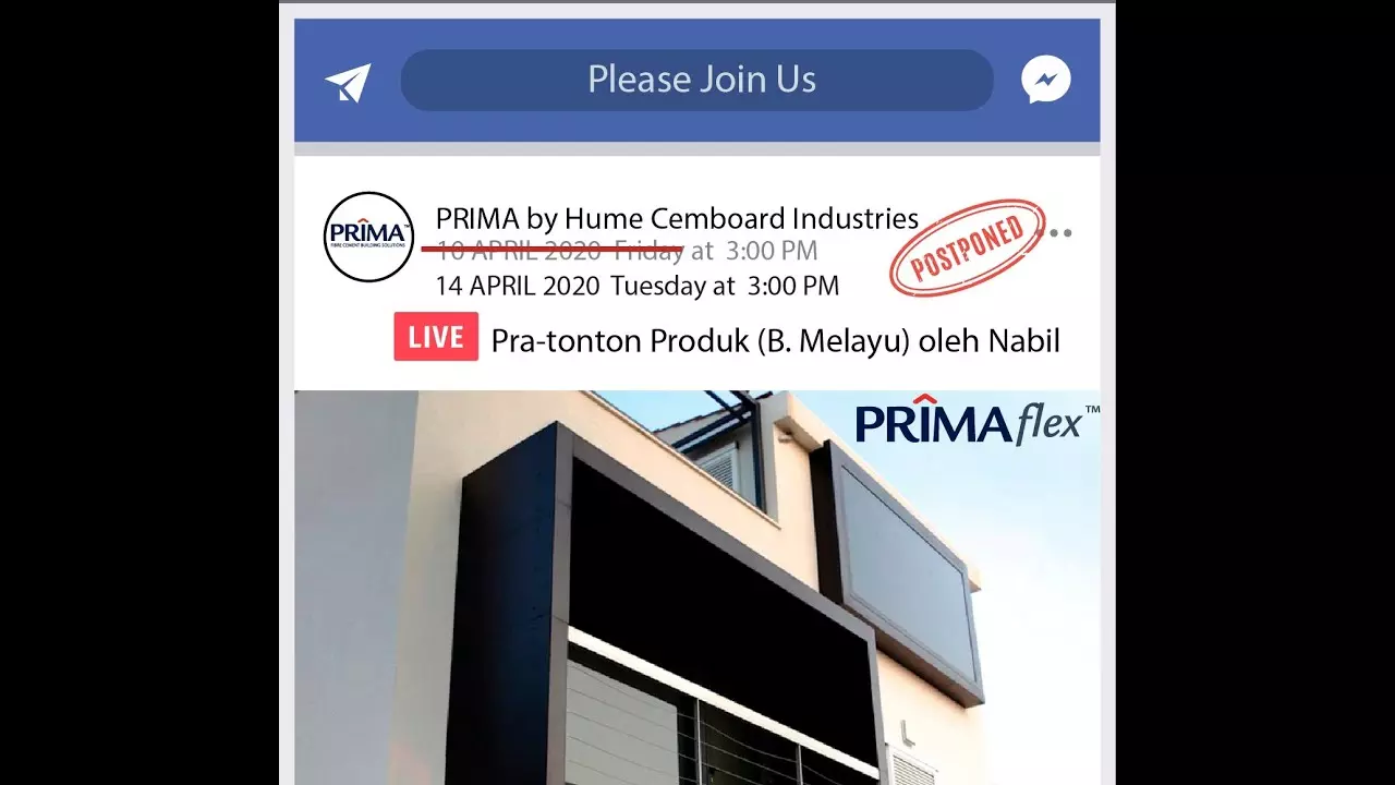 Pra-tonton Produk : PRIMA Flex (Bahasa Melayu) oleh En.Nabil [FB Live] thumbnail