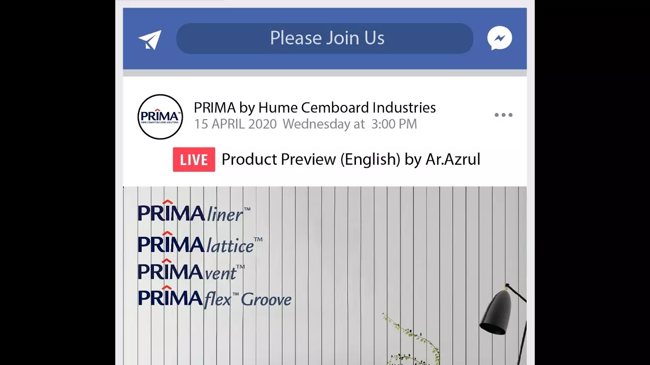 Product Preview : PRIMA Liner, Vent, Lattice & Flex Groove (Eng) by Ar.Azrul [FB Live] thumbnail